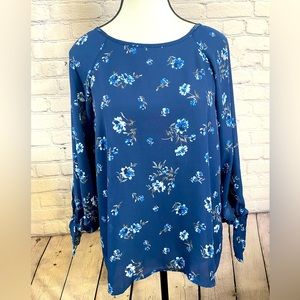 Papermoon Boho Floral Blouse size Medium